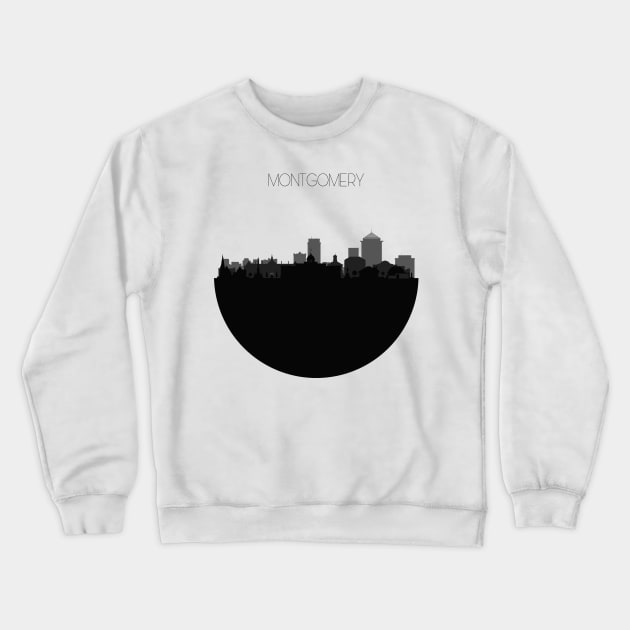Montgomery Skyline Crewneck Sweatshirt by inspirowl